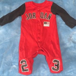 Footed Jordan Onesie